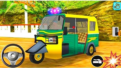 TukTuk Rickshaw. Multiplayer|TukRickshaw Road Racing Two Man|US Rickshaw Driver Android GamePlay