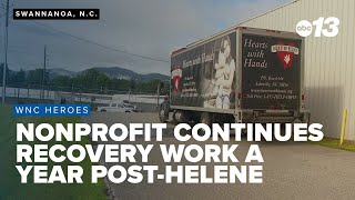 Nonprofit Hearts with Hands continues vital recovery work a year after Helene
