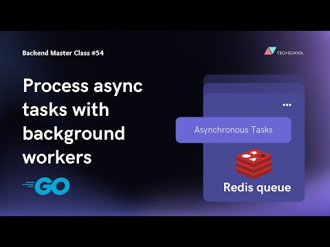 [Backend #54] Implement background worker in Go with Redis and asynq