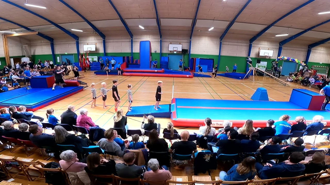 PGI Gymnastik lokalopvisning 2022 - Minispring Drenge 0-2 kl + Drengespring 3- 6 kl