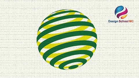 Create 3D Circle Logo Design in Adobe illustrator - Quick and Simple Logo Design Tutorial