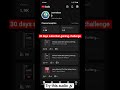 30 days subscriber gaining challenge#shorts#