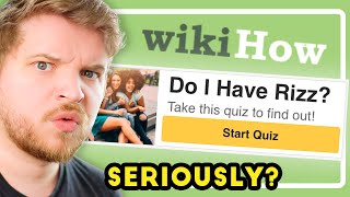 WikiHow's "Quizzes" are TERRIBLE...