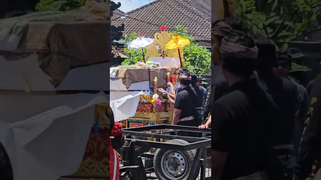 Acara pengabenan doser vocalist sultan of drink 23 Desember 2025