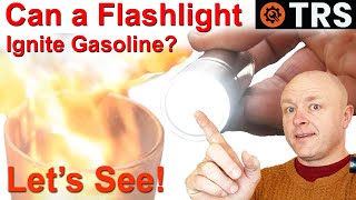 Can I use a Flashlight near a Petrol Gasoline Fuel Tank? | See What Happens!!