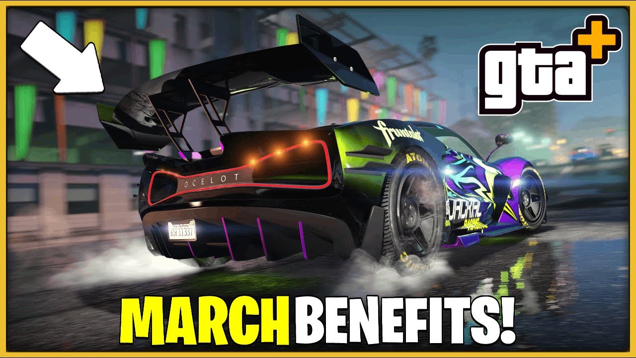 NEW GTA Plus Benefits For MARCH 2023! New Virtue. Exclusive Liveries