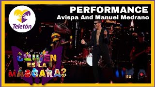 Teletón Special Avispa And Manuel Medrano Sings "Verano En NY" |¿Quién Es La Máscara? | Teletón 2023