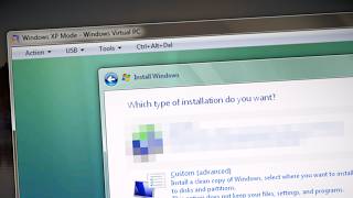 What happens if you upgrade the Windows XP Mode VM