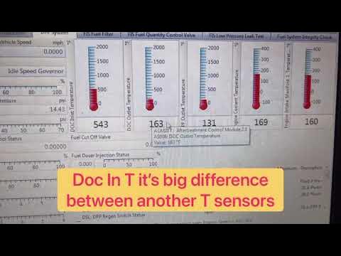 Replace Doc inlet Temperature Sensor spn 3242 - YouTube