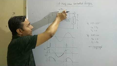 1-Φ Half Wave Rectifier Using SCR l Power Electronics l Diploma l Polytechnic l Engg l Skygyan