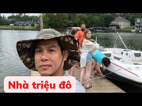 Video Khám phá khu nhà triẹu đô của người dân Mỹ bên dòng... - youtube