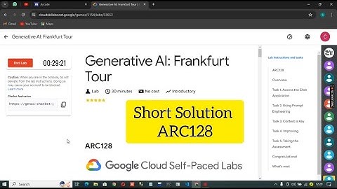Frankfurt Tour #ARC128 || Level 3: GenAIus Travels #arcade #googlecloud #swags #level3 #gcp