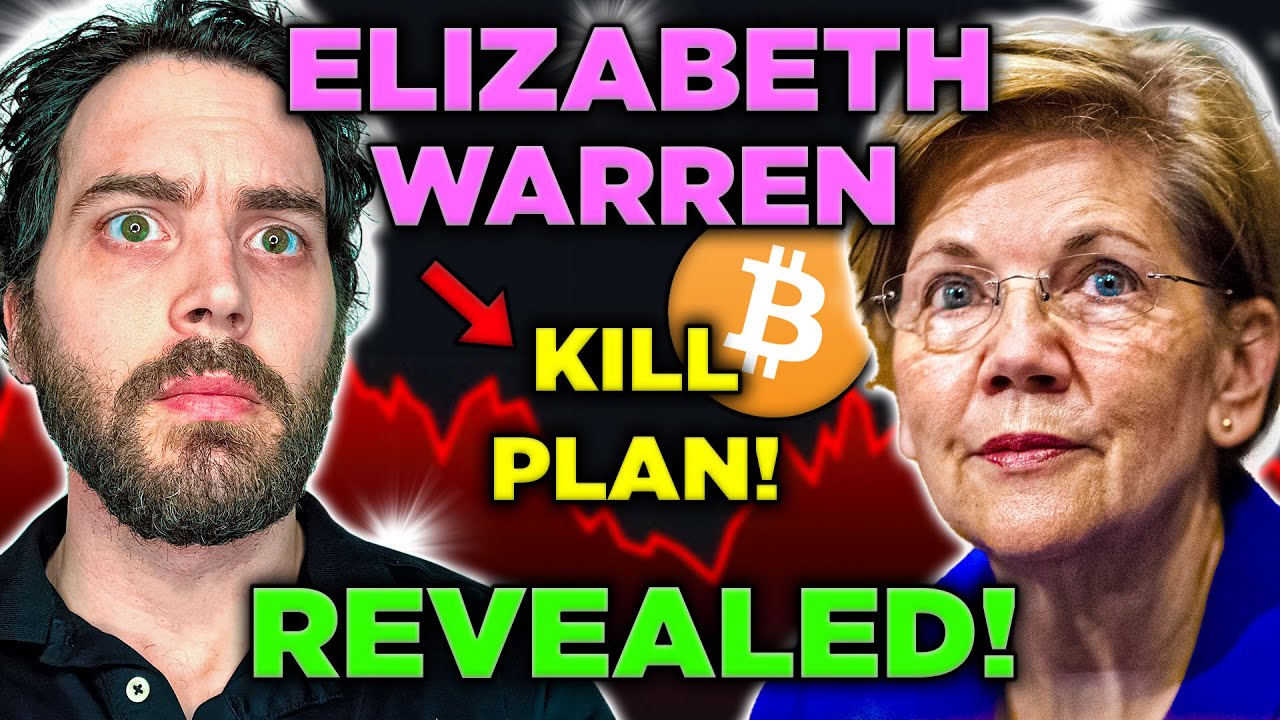 ⁣Elizabeth Warren has a BIG plan to KILL CRYPTO (FINALLY Revealed)!