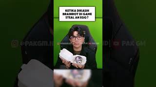 Ketika dikasih brainrot di game Steal an Egg
