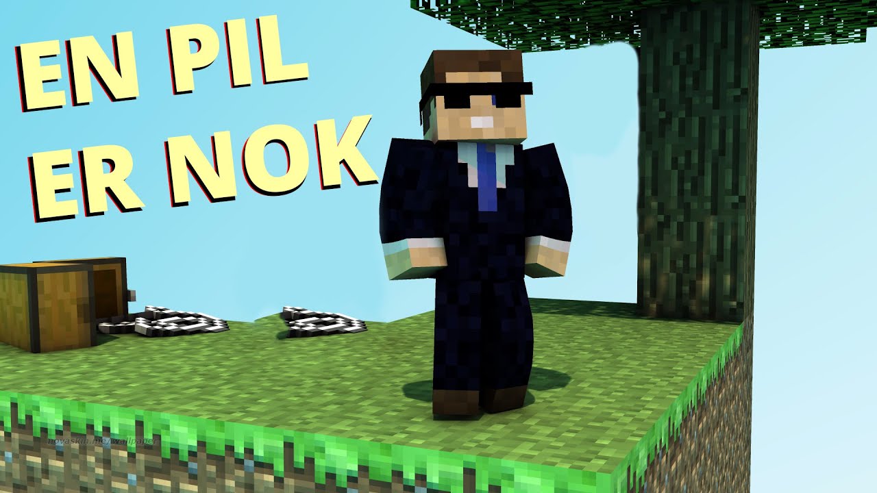 ÉN PIL ER NOK | Skywars med Multiguru