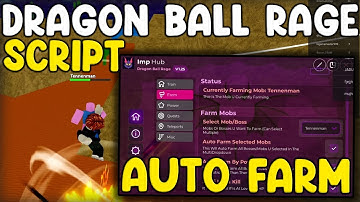 [HALLOWEEN] Dragon Ball Rage Script Auto Farm, Kill Aura, Max Stats - Roblox 2025