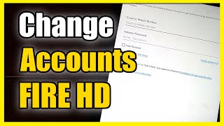 How to Change Amazon Accounts on FIRE HD 10 Tablet & Sign in (Fast Method) screenshot 1