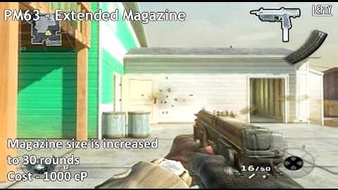 PM63 - Black Ops Multiplayer Weapon Guide #ps3 #blackops