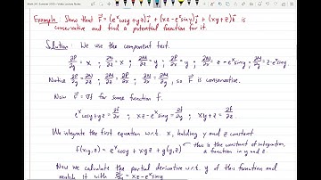 Section 16-3 Part 2: Finding Potentials and Exact Differential Forms