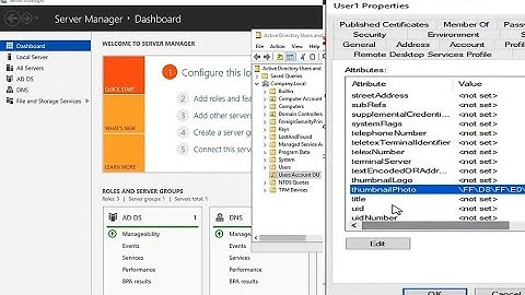 How To Add Domain User Photo In Active Directory Domain Controller Group Policy Server 2019