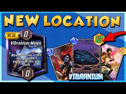 Marvel Snap Featured Location: Best decks for Vibranium Mines