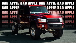 The new GSL LandCruiser gets an INSANE PAINT JOB | Bad Apple Part. 2