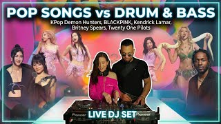 Pop Songs vs Drum and Bass | that b (LIVE DJ SET)