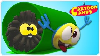 Roll And Roll | An Hour With WonderBalls | Funny Cartoons For Children | Cartoon Candy