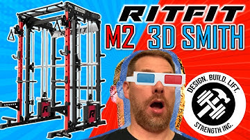 RitFit M2 All-In-One Rack: 3D Smith Machine - VOLLEDIGE REVIEW