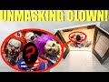 UNMASKING ALL THE CLOWNS AT OUR HOUSE! (THEYRE NOT HUMAN)