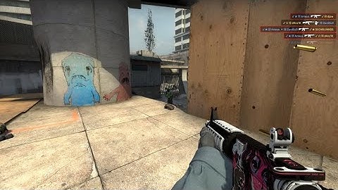 M4A4 ACE on Overpass