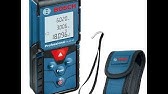 Bosch Laser Measure Glm 40 Professional Youtube