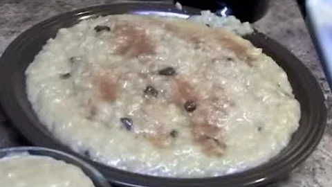 Puerto Rican Rice Pudding   (arroz con dulce )