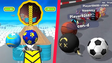 🌍Portal Run❤️ 👑 🌖Epic Race💙 👑 🌛Banana Frenzy💛 GOING BALLS Speedrun