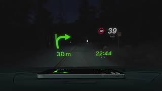 Head-up Display (HUD) in Sygic GPS Navigation & Maps screenshot 4