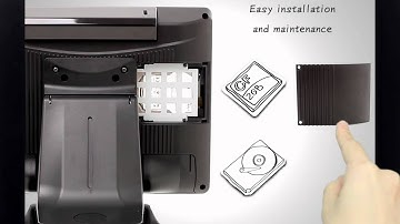 Clientron all-in-one POS system PT6000 introduction