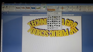 V: CH-5_PART-1: Inserting & Formatting WordArt.