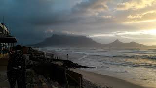 Table Mountain And Lions Head In The Western Cape Province Of South Africa