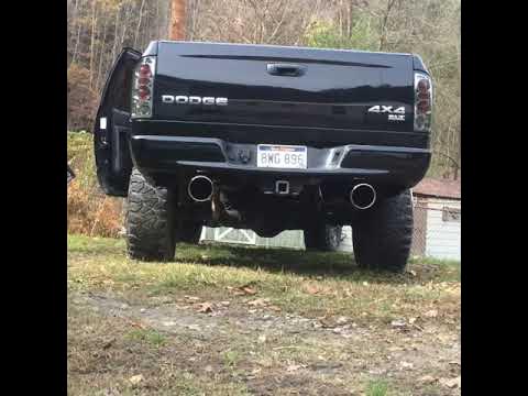 2005 dodge ram 1500 hemi exhaust - YouTube