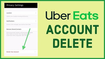 How to Delete UberEats Account 2023? Cancel UberEats Account (Quick & Easy)