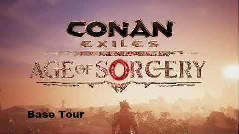 Conan Exiles Solo Cave Base Tour Official PvP