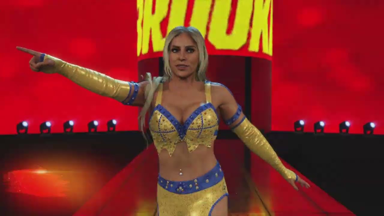 WWE 2K23 Casey Gray vs Dana Brooke