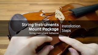 String Instruments Mount Package Installation Steps Cloudvocal