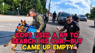 Cops Repeatedly Ran A K9 Around His Corvette—But Found Nothing Suspicious #video 
