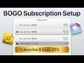 How to Set Up BOGO for Subscriptions in Shopify (Free Item Only on First Order)