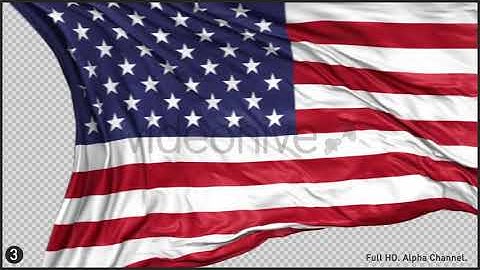 American Flag Transitions - Motion Graphics