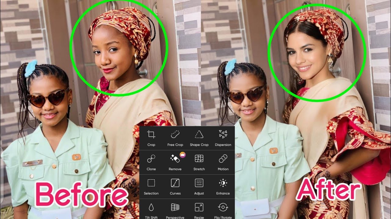 Photo Editing || How To Change Face #picsart_master - YouTube
