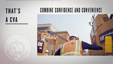 Cat® Certified Used Customer Value Agreement (CVA)
