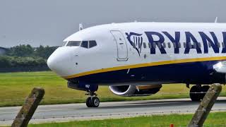 PLANE SPOTTING AT DUBLIN AIRPORT | LANDING OF RYANAIR FROM BARCELONA | JULY 2023 SERIES #6