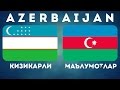 АЗЕРБАЙДЖАН —  КИЗИКАРЛИ МАЪЛУМОТЛАР / AZERBAYCAN / AZERBAIJAN / OZARBAYJON